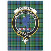 Forsyth Ancient Tartan Crest Area Rug
